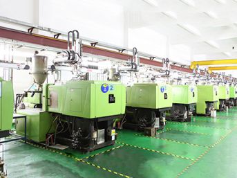 플라스틱 사출 성형 작업장